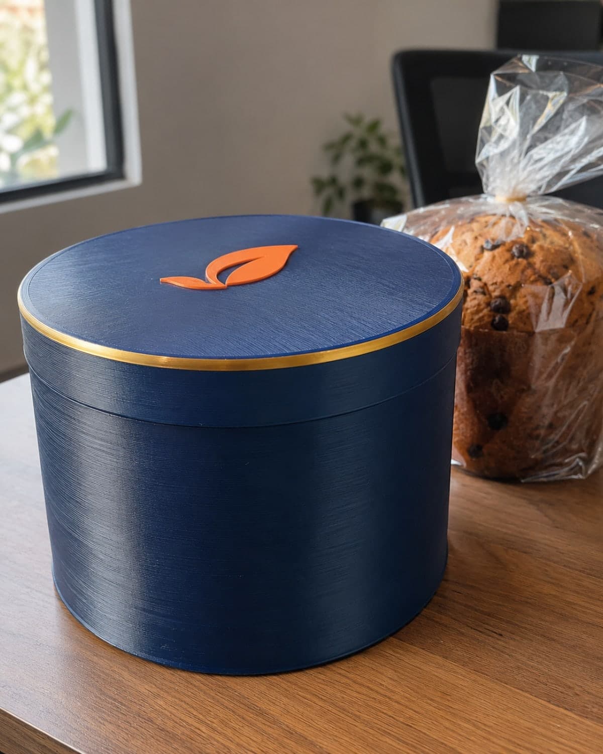 Lata de panetone personalizada